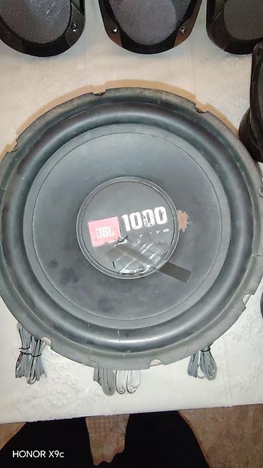 maşın videoları: Avtomobil üçün səs sistemi komplekti Tərkib: - JBL CS1214 subwoofer — 6