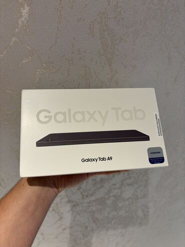 notbuk komputer: Samsung Tab A9 128/8GB Qara reng. Tezedi qutu bagli, qiymet sondur