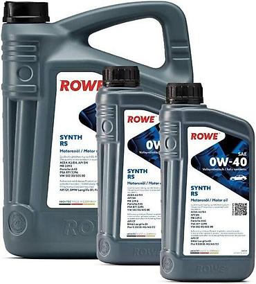 Автомобильные масла: Rowe HIGHTEC SYNT RS SAE 0W-40 1 LTROWE HIGHTEC SYNT RS SAE 0W-40 4 LT — 1