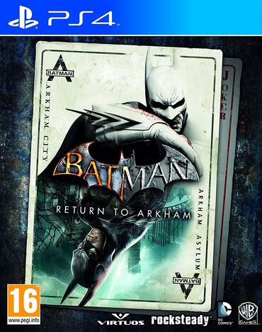 playstation 4 oyunlari: Ps4 üçün batman return to arkham oyun diski. Tam yeni, original