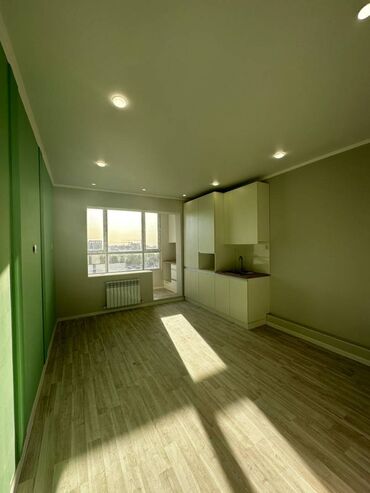 алматинка квартира: Студия, 27 м², 106 серия, 8 этаж, Евроремонт