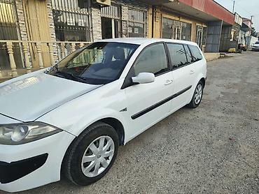 cesqa satisi: Renault Mégane II Grandtour (universal), ağ rəng. Xüsusiyyətlər: - — 3