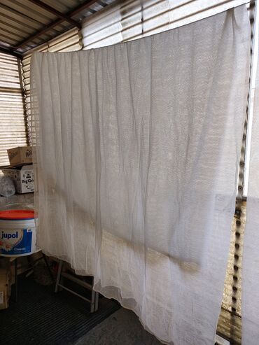 čipkaste zavese: Net, Voile & Sheer Curtains, color - White