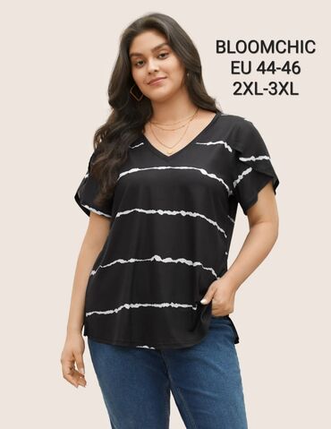 xxxl majice: 3XL (EU 46), color - Black