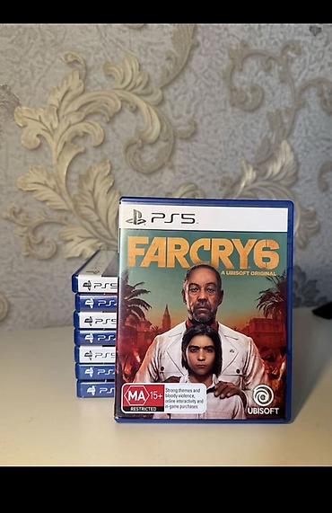 Video oyunlar və konsollar: Far cry 6 2 ci el cızıqsız ideal veziyyetde olan disk Qiymet 40 Azn — 1