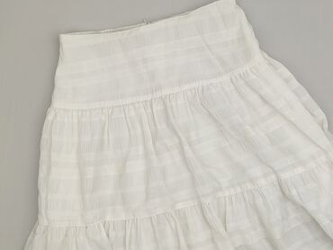 biała plisowane spódnice maxi: Women`s skirt, M (EU 38)