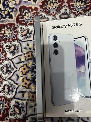 купить айфон 5 с: Samsung Galaxy A55 5G (серебристо‑белый) - Экран: 6.6" Super AMOLED — 3