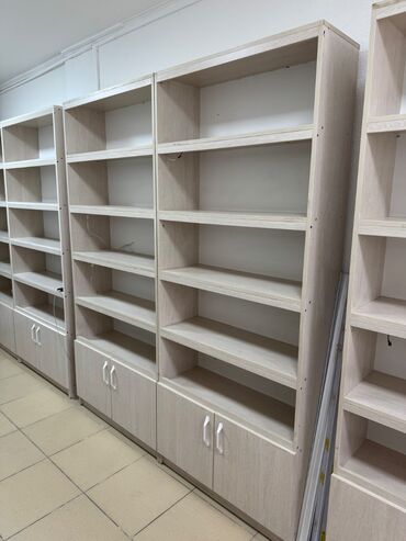 Офисные шкафы: Продаю готовые стелажи для магазина, высота 2 метра глубина 30 см в