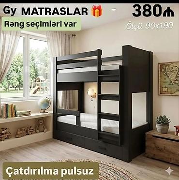 matras sumqayit: Oğlan və qız üçün, Yeni, Çarpayı, Matras ilə, Siyirməli, Taxta — 1
