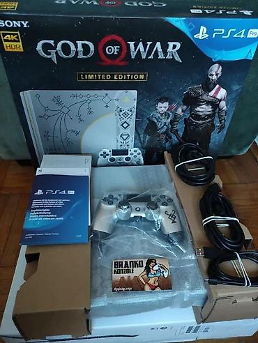 PS4 (Sony Playstation 4): 🎮⚔️ PS4 PRO 1TB – God of War Limited Edition 📞 Ako vam odgovara ponuda — 9