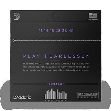 gitara simi: №: 10326 Məhsulun adı: Sim dəsti D'addario, NYXL1149 Nikel Wound — 1