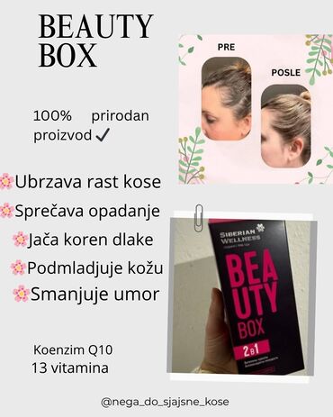 bff ogrlice za 2 cena: Najbolji Beauty box za vasu kosu ✔️🤩
Za sve informacije u inbox