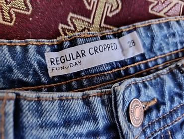 Джинсы: Джинсы FUNDAY Regular Cropped - Модель: Regular Cropped (укороченный — 4