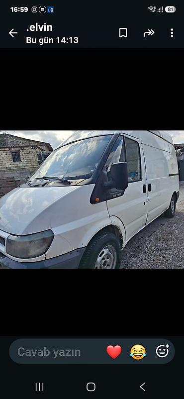 LDV: Yükdaşıma üçün yüksək tavanlı Ford Transit mikroavtobus - Korpus: ağ — 2
