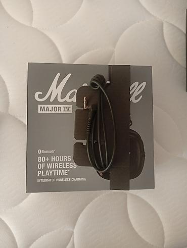 alisa max: Беспроводные накладные наушники, Marshall, Новый — 5