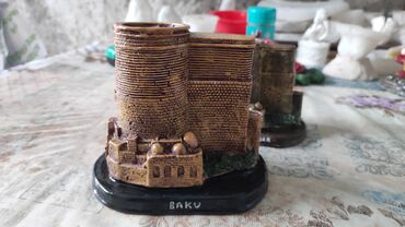 Fiqurlar: Fiqur, Gips, rəng - Qəhvəyi — 2