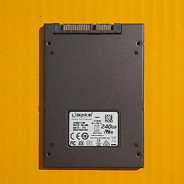 Комплектующие для ПК: Накопитель для ПК, Б/у, Kingston, SSD, 256 ГБ, 2.5", Для ПК — 5