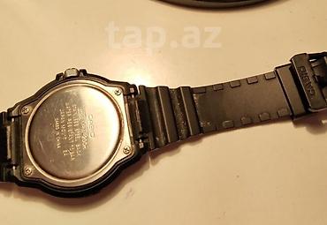 elekron saat: İşlənmiş, Qol saatı, Casio, rəng - Qara — 5