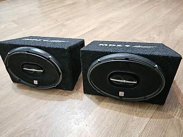 Динамики для авто: 2 динамика в закрытых коробах оригинальные JBL — 1