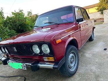lada sukanı: VAZ 2106 sedan – qırmızı/maroon rəngdə klassik model - Kuzov: 4 — 1