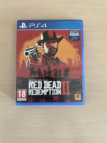 redim: Red Dead Redemption 2, Macəra, İşlənmiş Disk, PS4 (Sony Playstation 4), Ünvandan götürmə, Ödənişli çatdırılma, Rayonlara çatdırılma