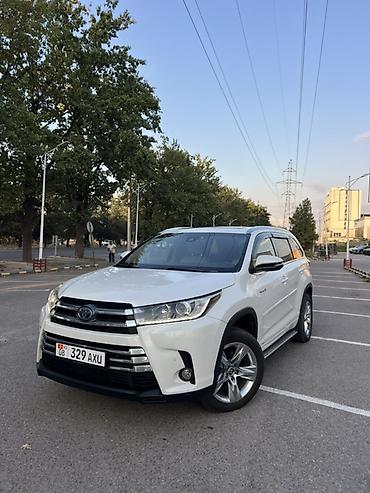 Toyota Highlander: 2017 г., 3.5 л, Вариатор, Гибрид, Кроссовер lalafo.kg да Toyota Highlander: 2017 г., 3.5 л, Вариатор, Гибрид, Кроссовер