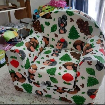 Ostale dečije stvari: Lara fotelja Praktične dečije foteljice, izrađene od čvrstog sunđera — 4