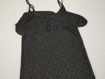 czarne koronkowe bluzki na ramiączkach: Bluzka Damska, SinSay, XL, stan - Bardzo dobry