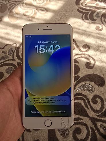 iphone gəncə: IPhone 8 Plus, 64 GB, Qızılı, Qırıq — 1