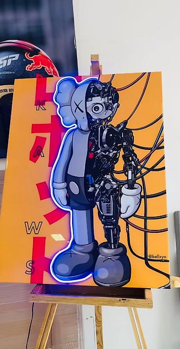 Картины: Неоновые картины эпоксидный смолой на заказ | Бишкек Индивидуальные — 10