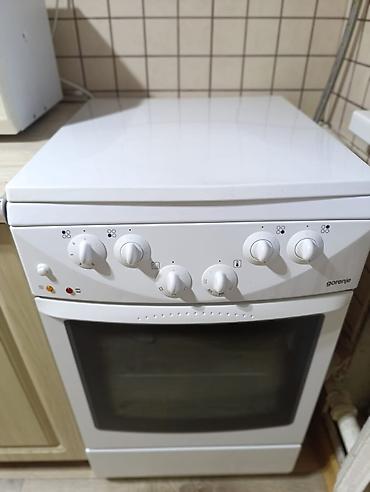 pleshteshn 4: Газовая печь, Gorenje, Б/у, Напольная, цвет - Белый, Полная оплата — 1
