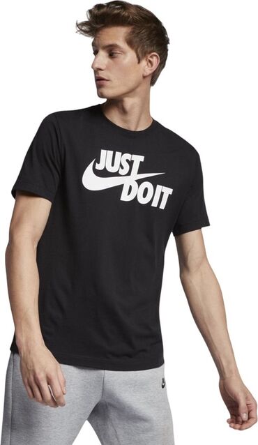 найк спортивка: Мужские футболки Nike Just Do It В наличии в размерах M & L 100%