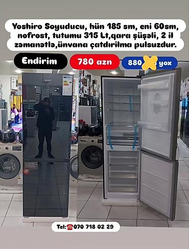 Soyuducular: Anbardan satış Soyuducu modelləri Ünvana çatdırılma pulsuzdur 1) — 28