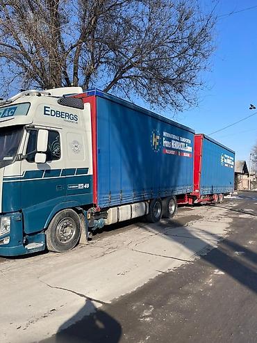 Тягач, Volvo, Тентованный — 2