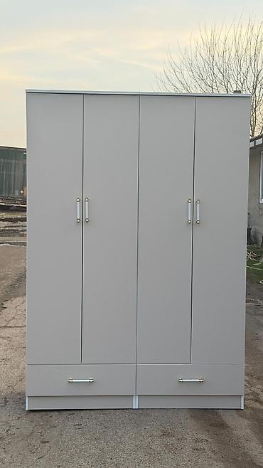 Шифоньеры, шкафы для одежды: Шкаф-купе/распашной 4‑дверный с зеркалами - Конфигурация: 4 распашные — 9