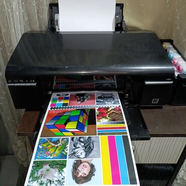 блютуз переходник: Цветной принтер 6 цветов Epson L805 Wi-Fi с заводской доноркой