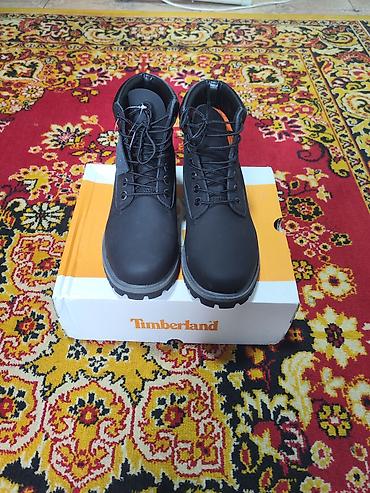 Мужские ботинки, 42, 42.5, Timberland, Новый, цвет - Черный, Платная доставка, Самовывоз at lalafo.kg Мужские ботинки, 42, 42.5, Timberland, Новый, цвет - Черный, Платная доставка, Самовывоз