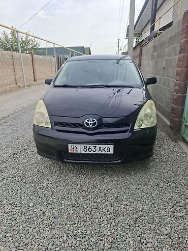 Унаа сатуу: Toyota Corolla Verso: 2005 г., 1.8 л, Кол менен иштөөчү, Газ, Вэн/Минивэн — 1