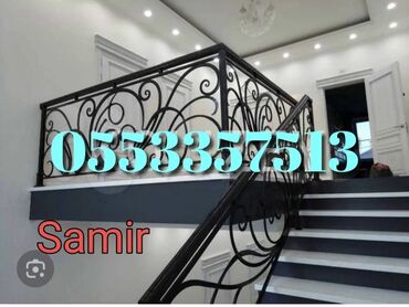 Pilləkən məhəccərləri: Şok Endirim Demir işleri ideal iş Zemanetle WhatsApp — 9