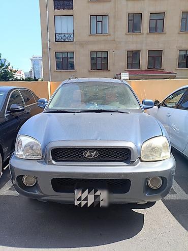 hyundai santa fe bufer: Hyundai Santa Fe. 2002 ci il 2.7 motor. benzinli, avtomatik ötürmə — 1