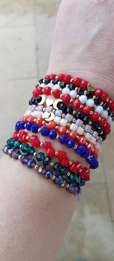 Velosiped ehtiyyat hissələri: Məhsul: Əllə hazırlanmış muncuqlu bilərziklər - Dizayn: Fərqli — 1