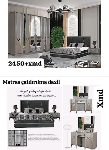 kreditle kunc divanlar: Angel yataq otağı dəsti Tərkibi: - Geniş 6 qapılı şkaf – mərkəzində — 1