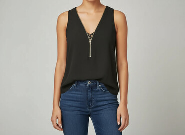 bluzka c a: Women's blouse, size S (EU 36)