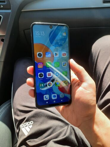 Redmi: Redmi, Redmi Note 11, Б/у, 64 ГБ, цвет - Синий, 2 SIM