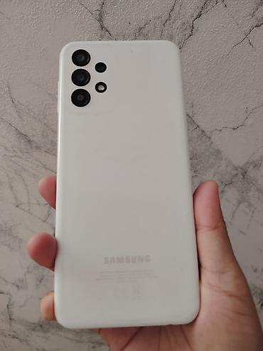 Уюлдук телефондор жана аксессуарлар: Samsung Galaxy A13, Колдонулган, 4 ГБ, түсү - Ак, 1 SIM — 2