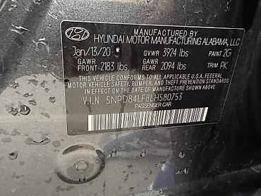 Продажа авто: Hyundai Elantra: 2020 г., 2 л, Автомат, Бензин, Седан — 7