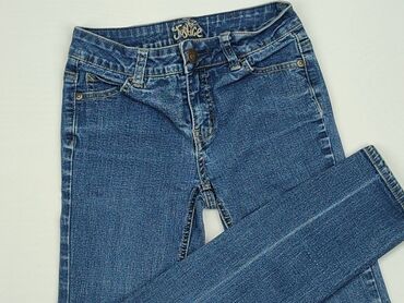 spodnie dla 12 latki: Spodnie jeansowe, 12 lat, 152, stan - Zadowalający