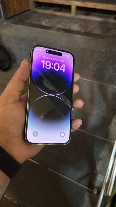 simsiz mikrafon: IPhone 14 Pro, 256 ГБ, Deep Purple, Отпечаток пальца, Беспроводная зарядка, Face ID