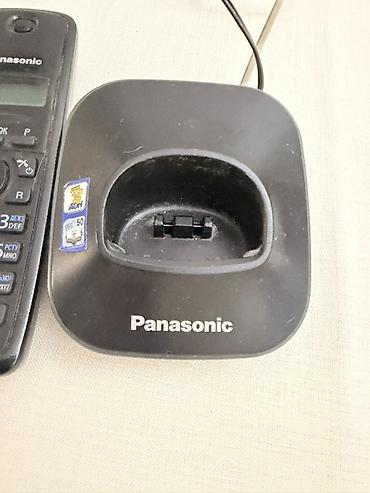 panasonic telefonu: Panasonic simsiz ev telefonu və şarj bazası - Brend/model: Panasonic — 4