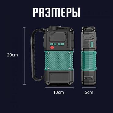 Инструменты для авто: Компрессор для накачки колес 3в1 + Jump Starter Пусковое зарядное — 4
